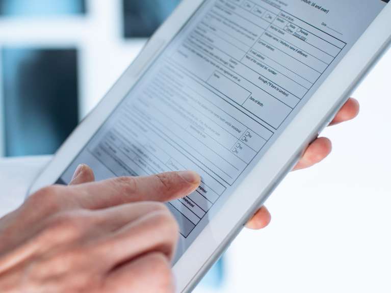 ipad with digital records | lakeville mn dentist